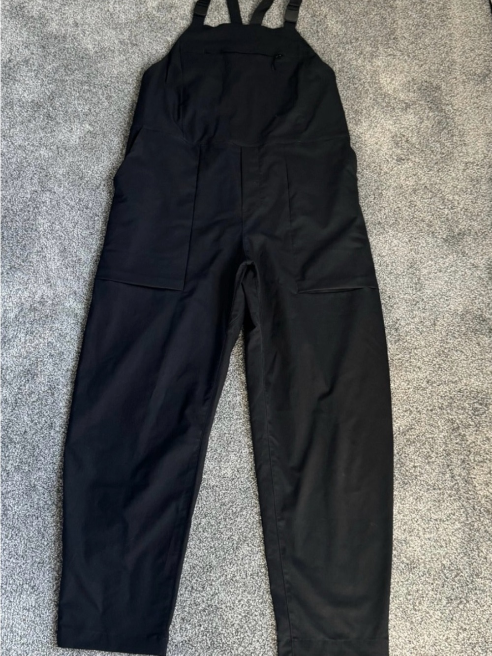 lululemon athletica Black Utility Jumpsuit Overalls